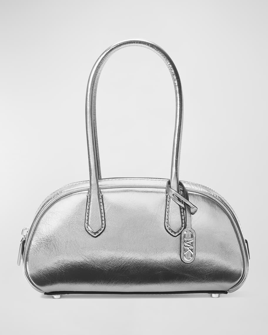 Lulu Metallic Leather Shoulder Bag Product Image