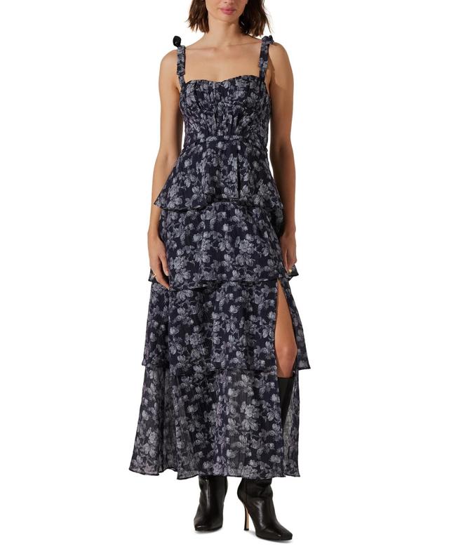 Astr the Label Womens Mellorie Floral Tiered Dress Product Image