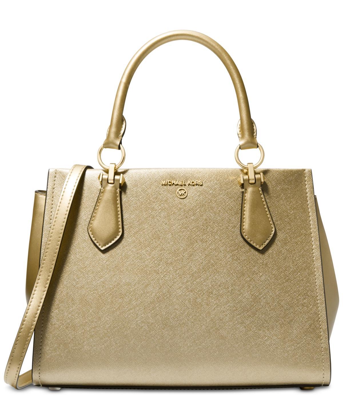 Michael Michael Kors Marilyn Medium Leather Satchel Product Image