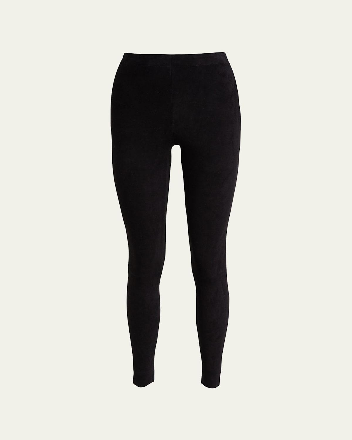 Womens Maddox Suede Leggings Product Image