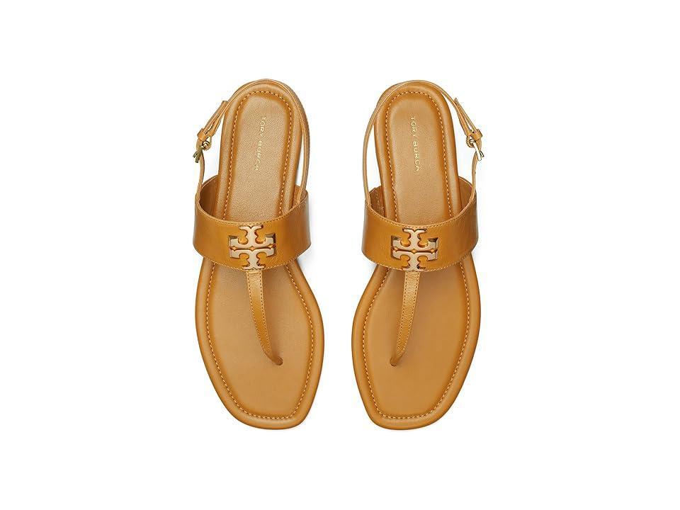 Tory Burch Womens Eleanor Thong Toe Logo Sandals Product Image