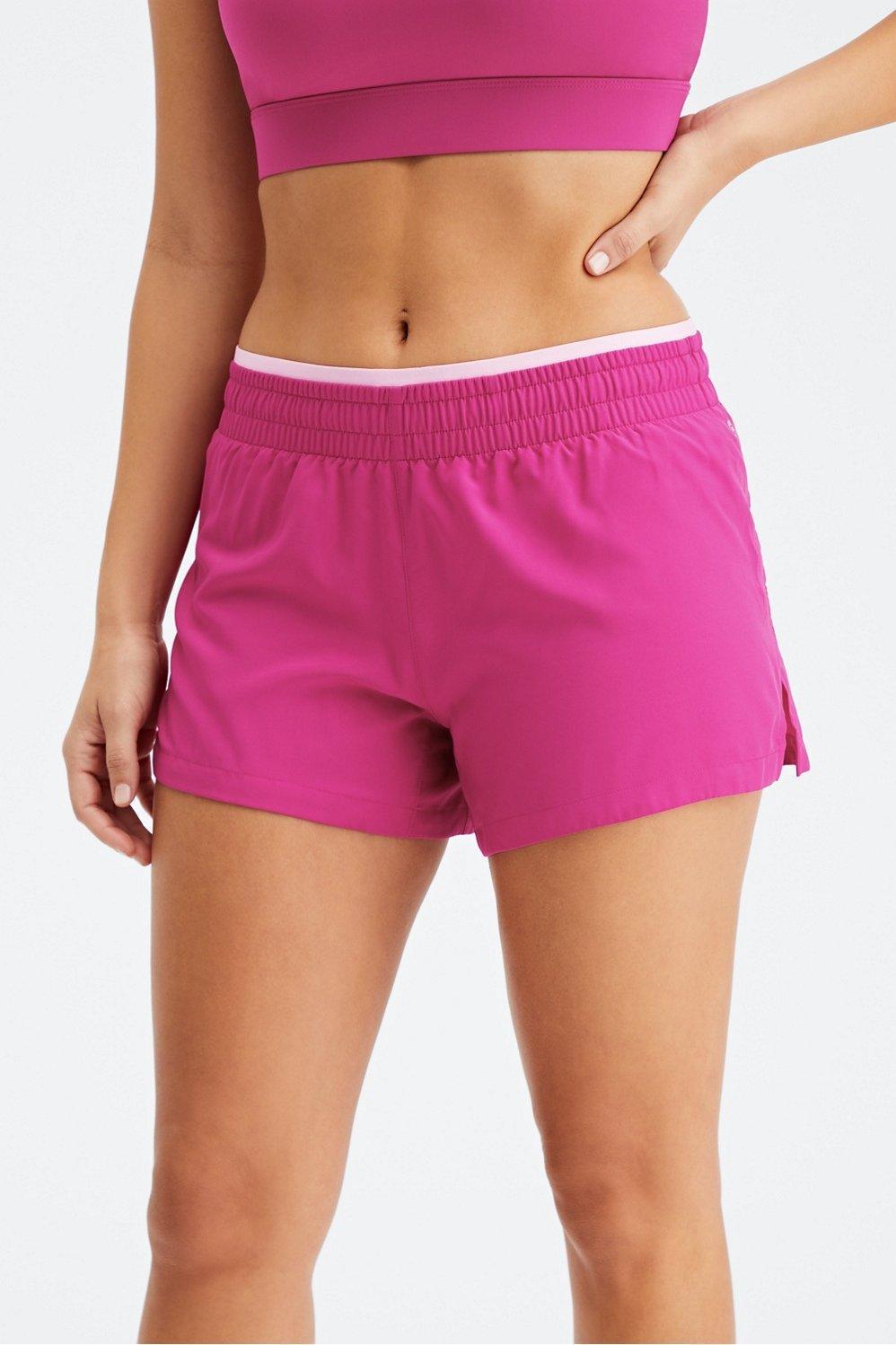 Fabletics Breathe Run Short Womens pink Size XS Product Image