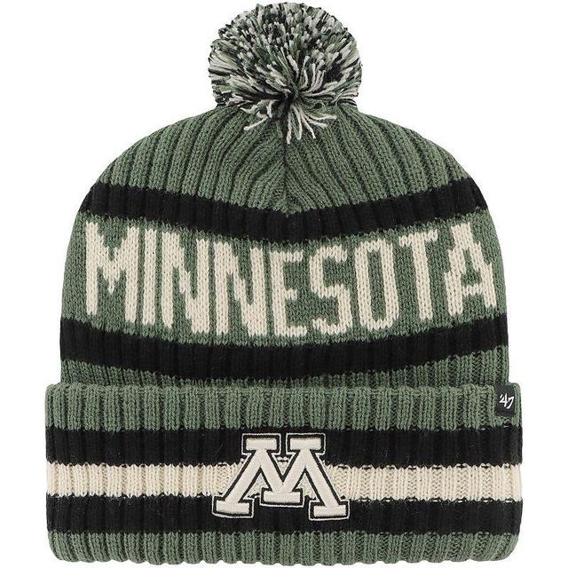 Mens 47 Minnesota Golden Gophers OHT Military Appreciation Bering Cuffed Knit Hat with Pom Product Image