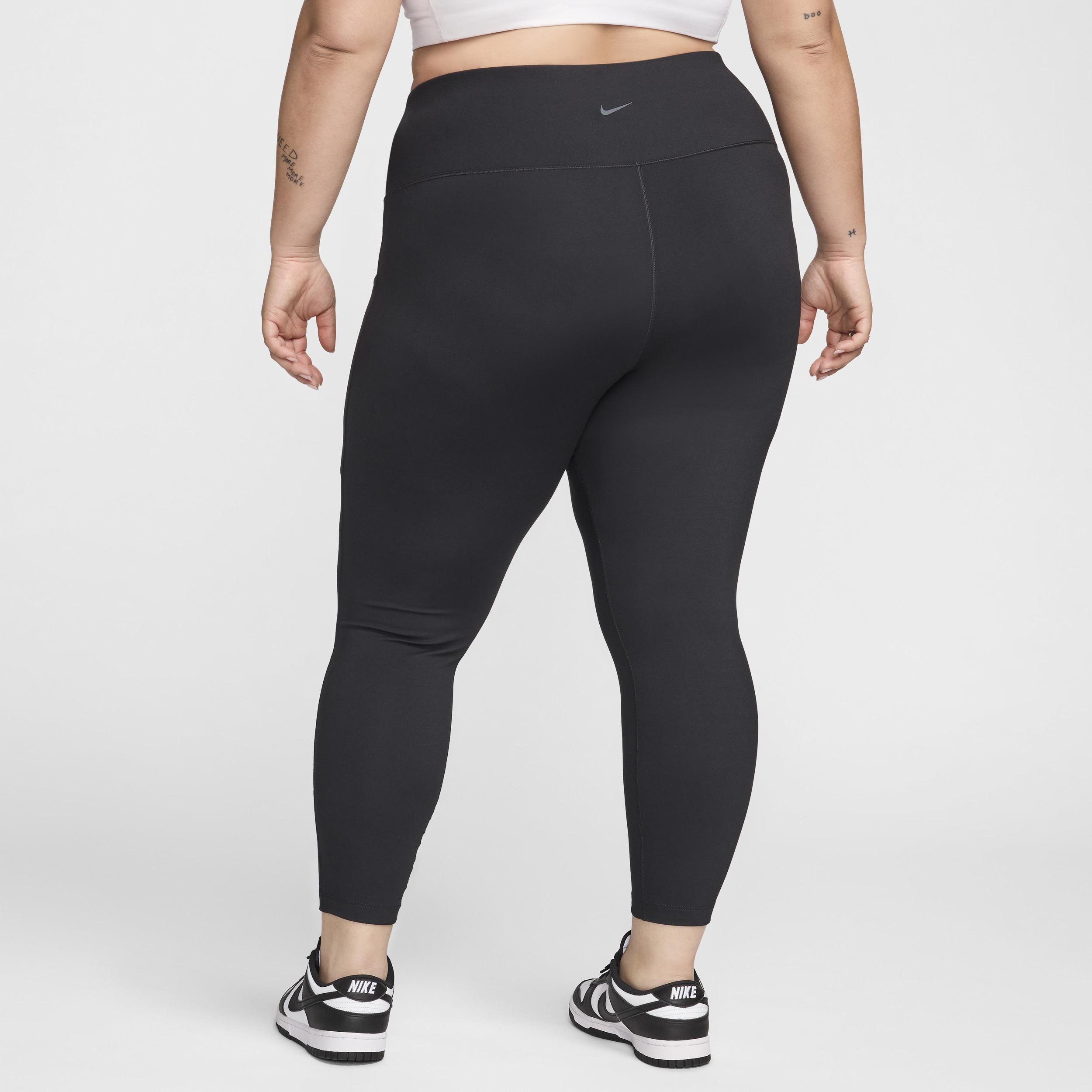 Plus Size Nike One High-Waisted 7/8 Leggings, Womens Product Image