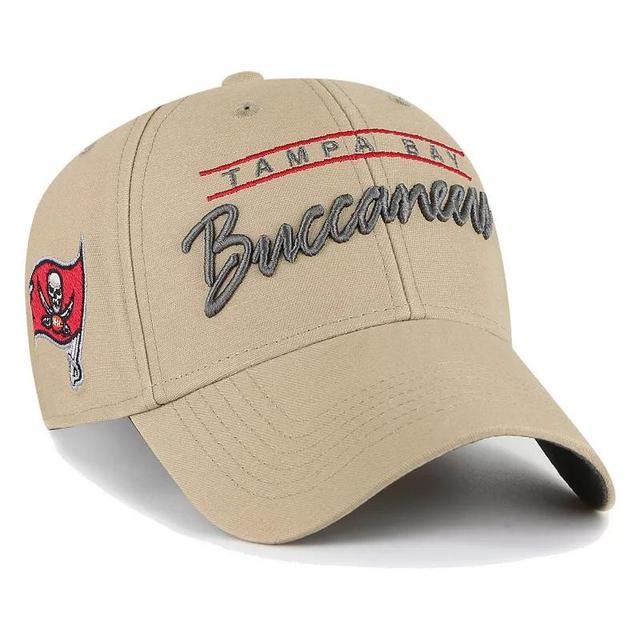 Mens 47 Khaki Tampa Bay Buccaneers Atwood MVP Adjustable Hat Product Image