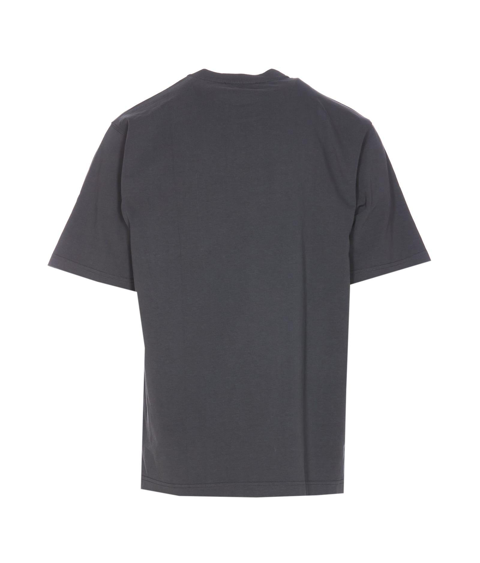 Logo T-shirt In Grey Product Image