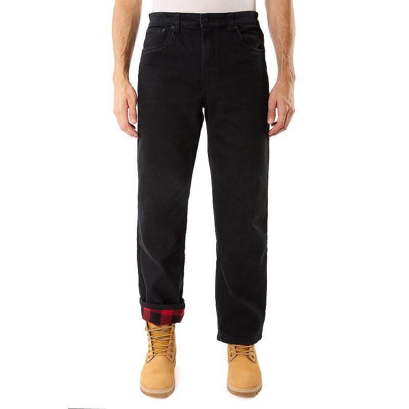 Mens Smiths Workwear Stretch Fleece Lined Jeans Product Image