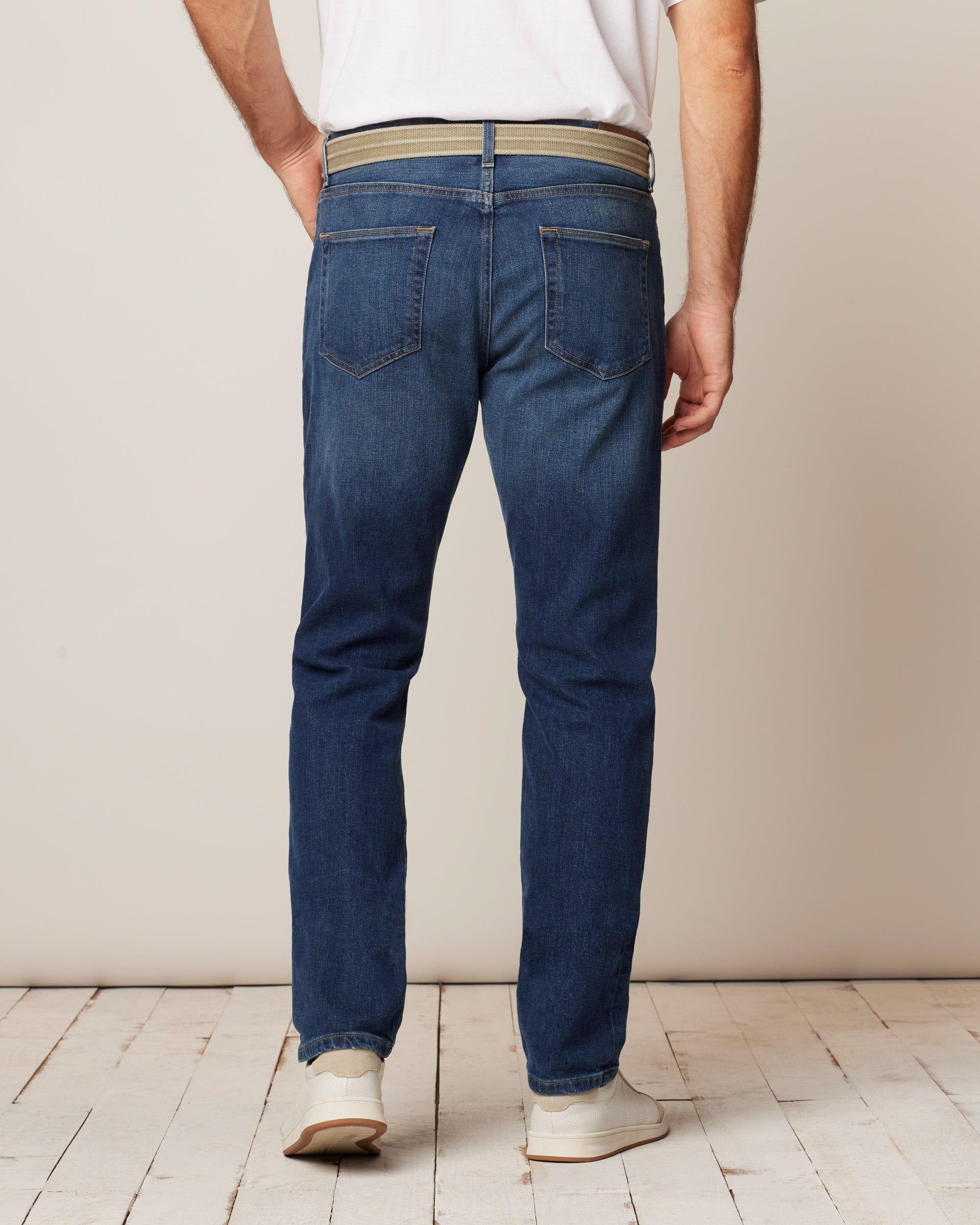 Dos Stretch 5-Pocket Denim Jean Male Product Image