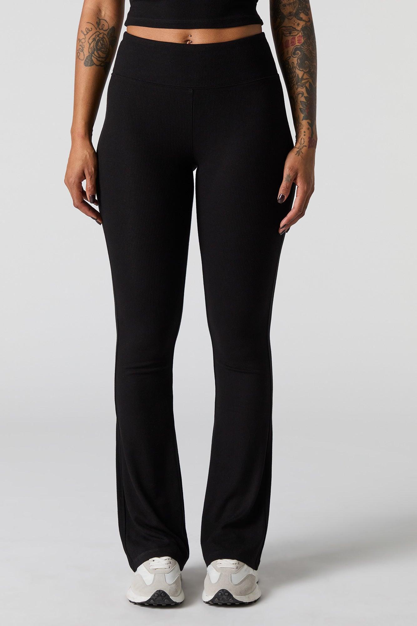 Active Soft Ribbed Flare Pant Female Product Image