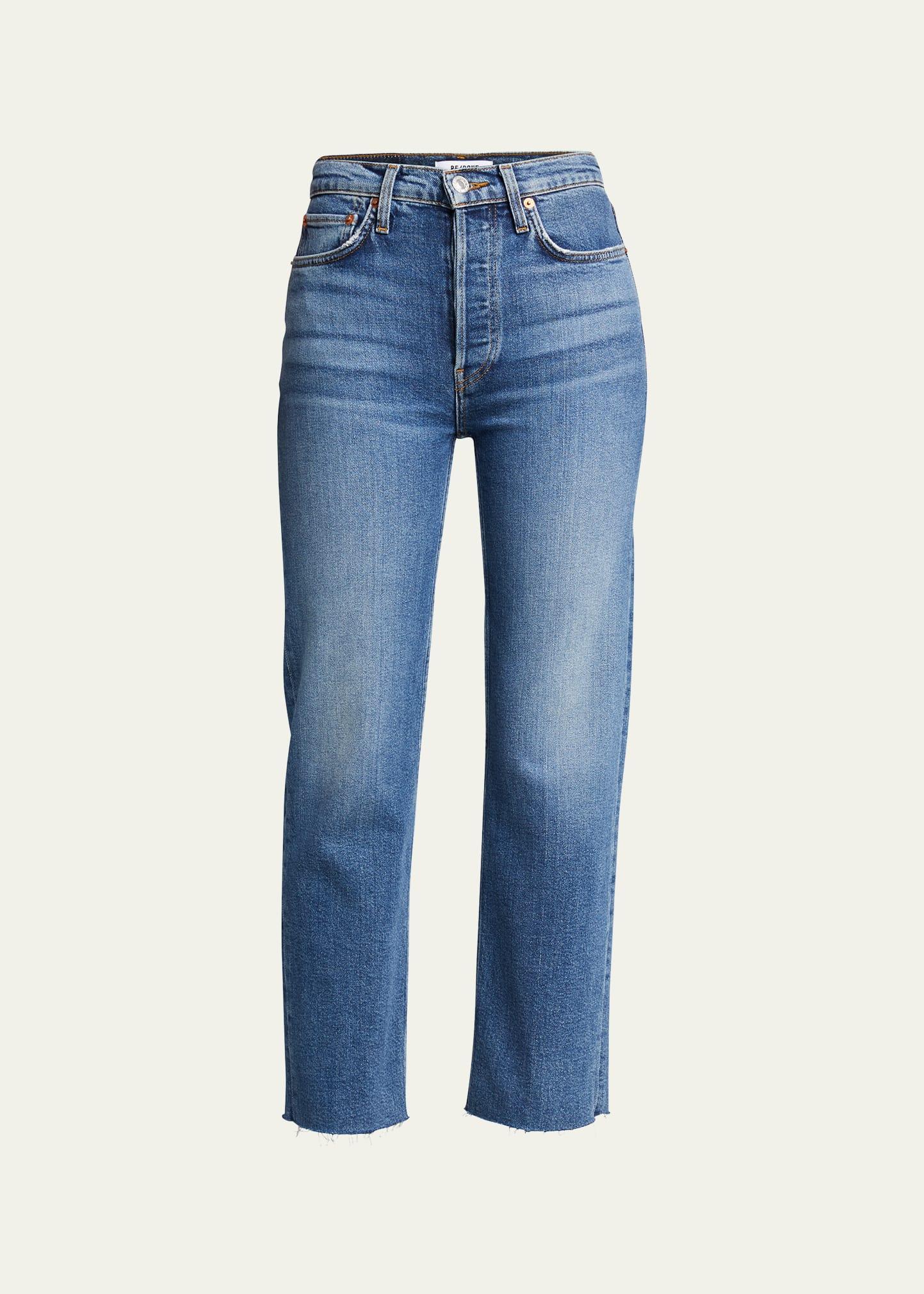 Re/Done Originals High Waist Stovepipe Jeans Product Image