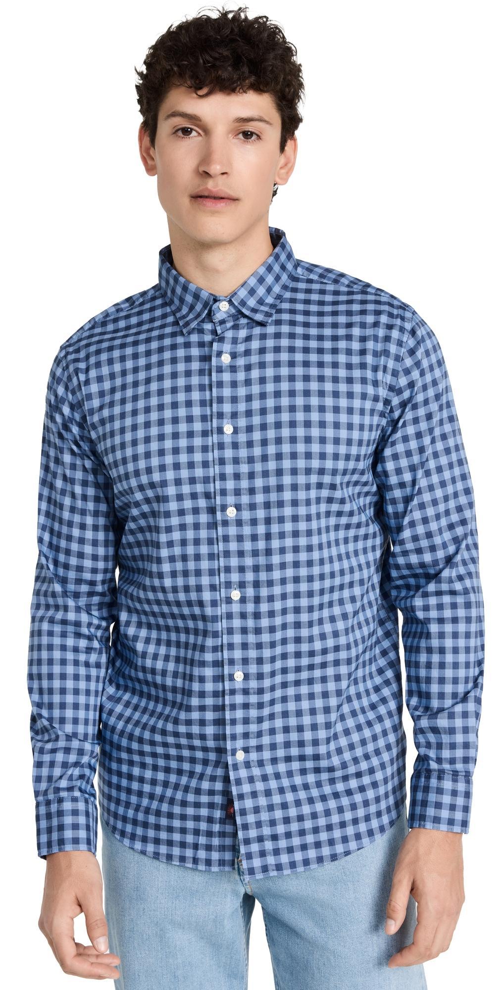 Faherty The Movement Plaid Button-Up Shirt Product Image