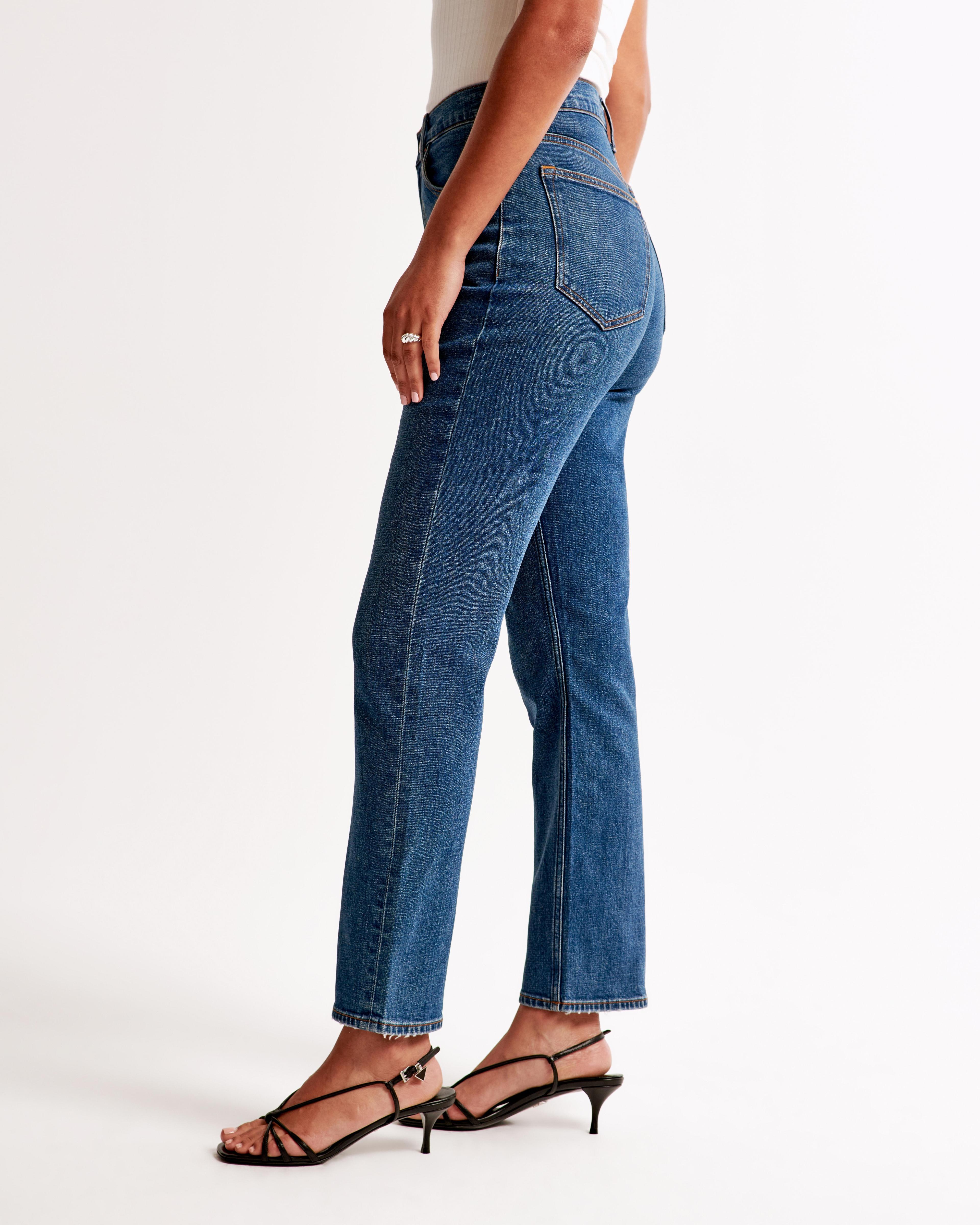 Curve Love Ultra High Rise Ankle Straight Jean Product Image