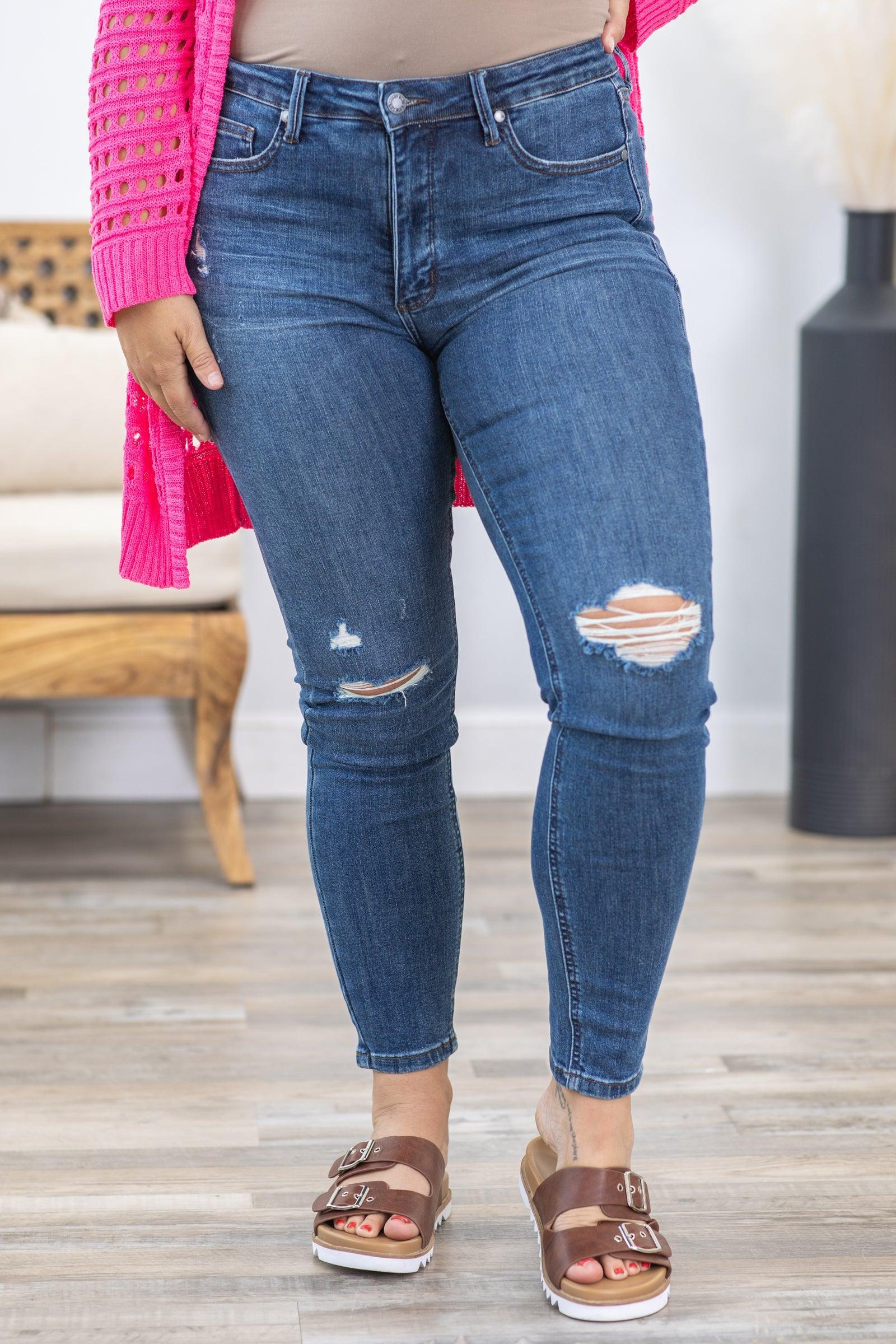 Judy Blue Mid Rise Tummy Control Jeans product image