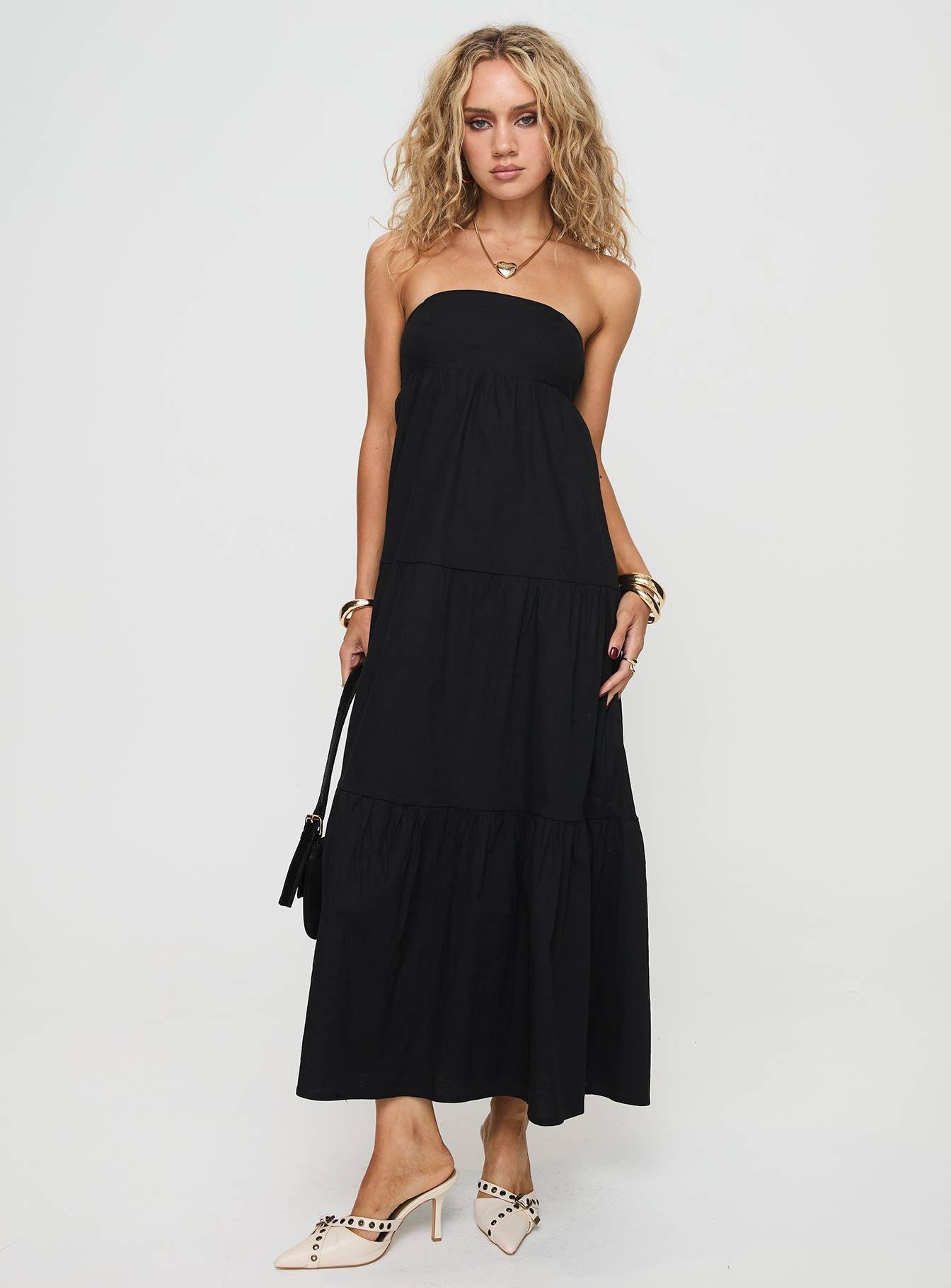 Osment Maxi Dress Black Product Image