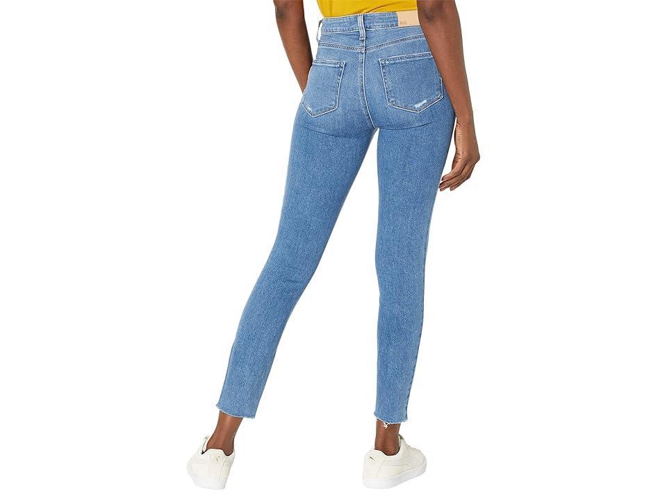 Paige Hoxton Ankle Raw Hem in Bellflower Distressed (Bellflower Distressed) Women's Jeans Product Image