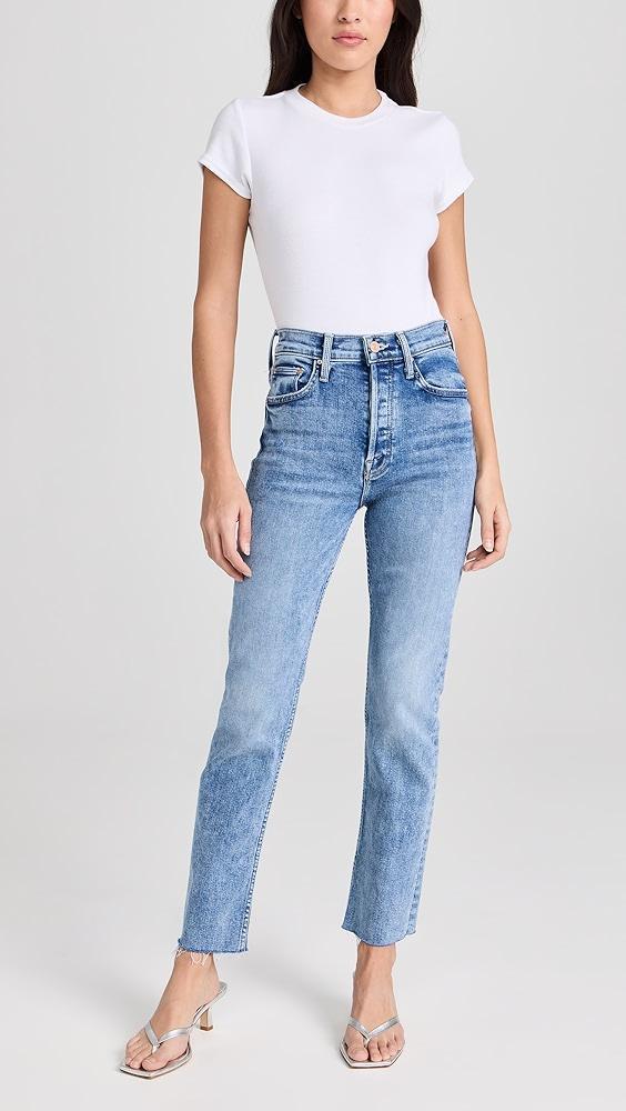 MOTHER The Tomcat Ankle Fray Jeans | Shopbop Product Image