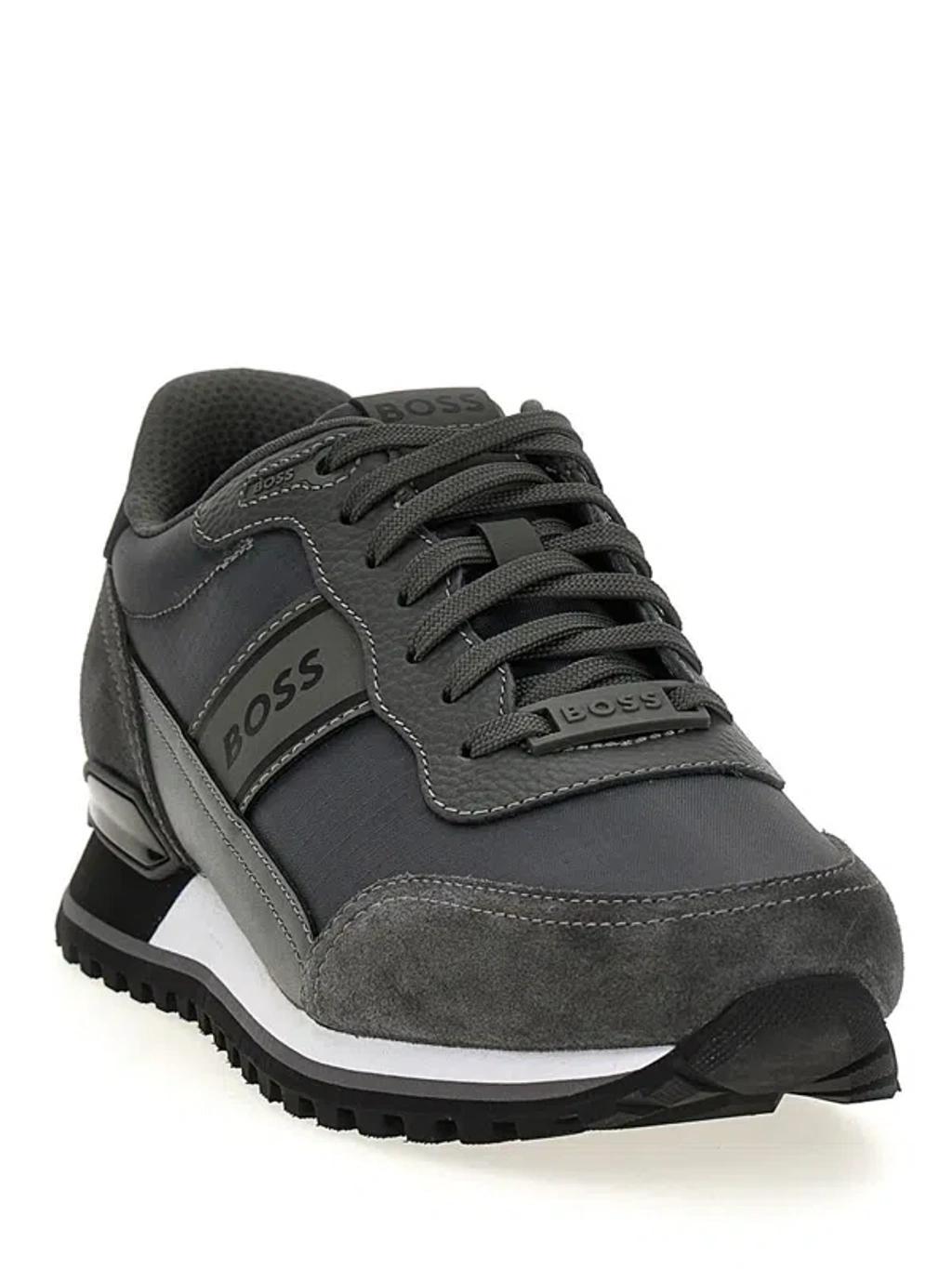 HUGO BOSS 'parkour' Sneakers In Gray Product Image