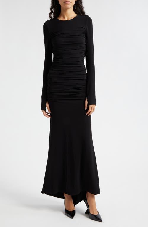 Womens Katherina Crewneck Long-Sleeve Gown Product Image