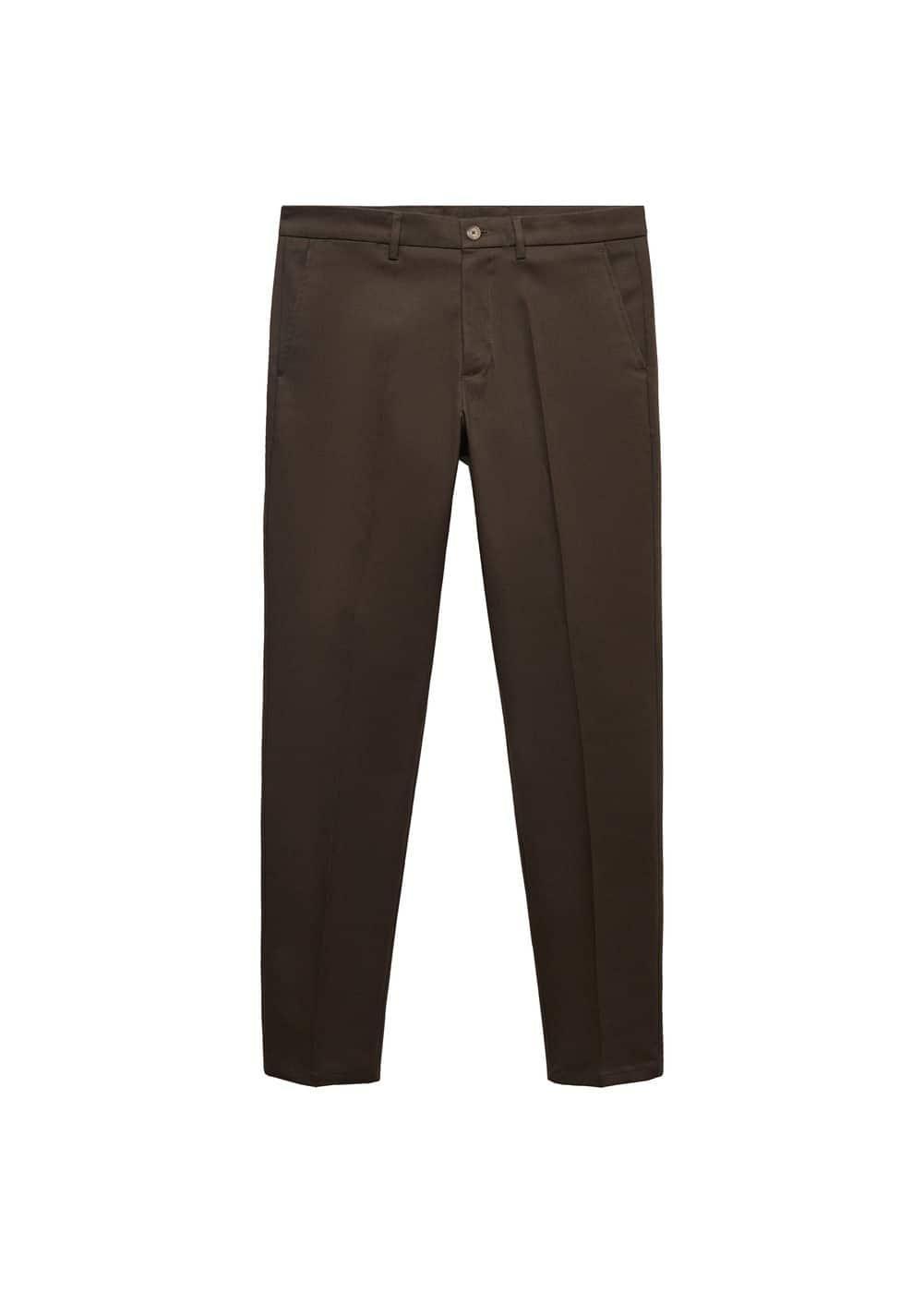 MANGO MAN - Slim fit chino trousers chocolateMen Product Image