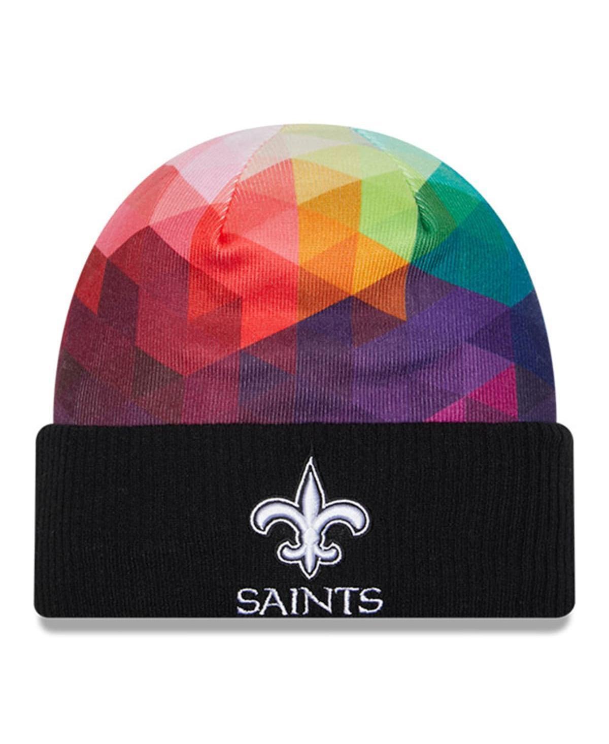 Mens New Era New Orleans Saints 2023 NFL Crucial Catch Cuffed Knit Hat Product Image