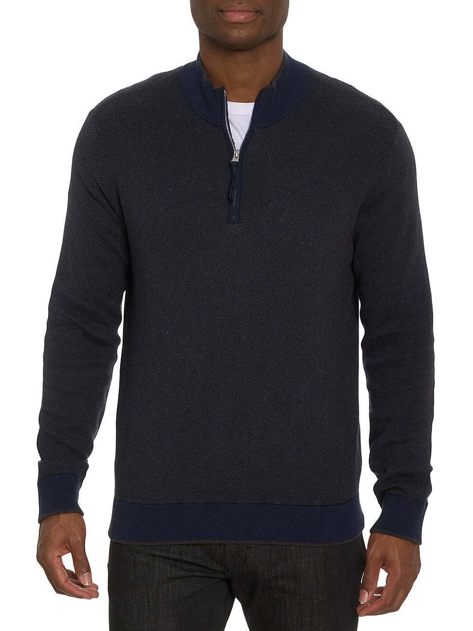 Mens Calabria Quarter-Zip Sweater Product Image