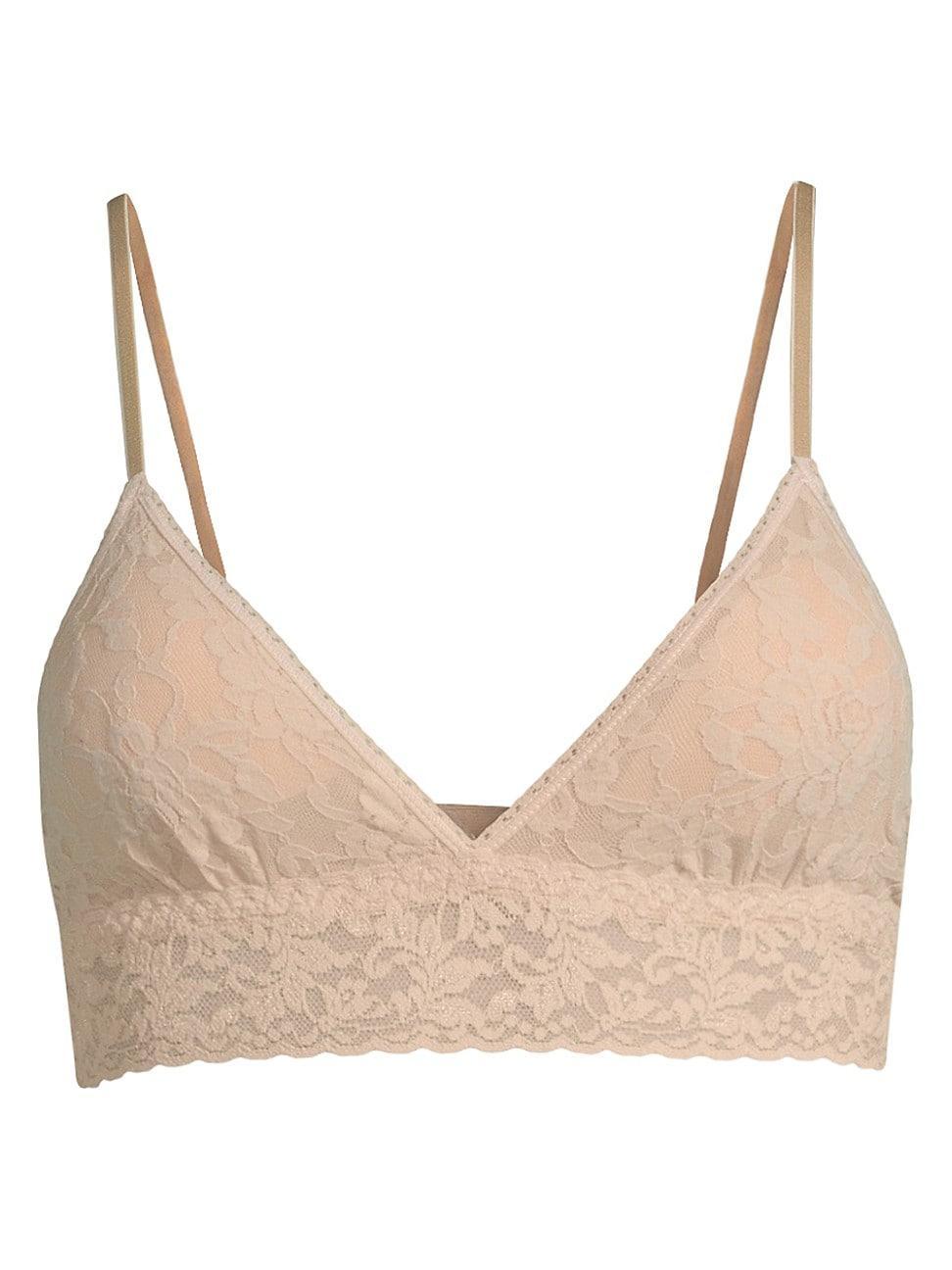 Hanky Panky Signature Lace Padded Triangle Bralette Women's Bra Product Image