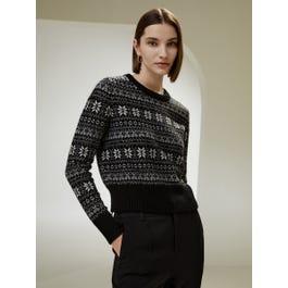 Fair Isle Cashmere Sweater Product Image