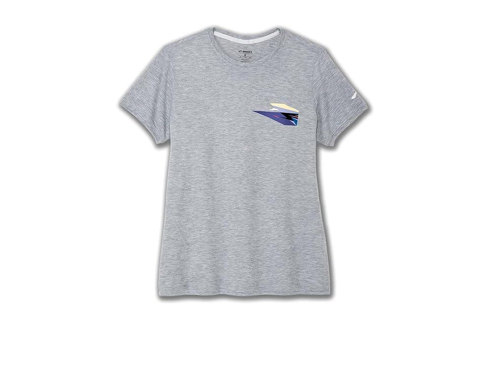 Brooks Distance Short Sleeve 3.0 (Brooks X Damon 24) Women's Clothing Product Image