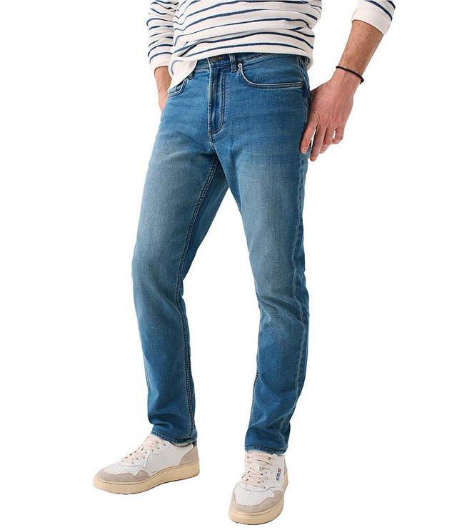 Faherty Slim Fit Stretch Terry 5-Pocket Jeans Product Image