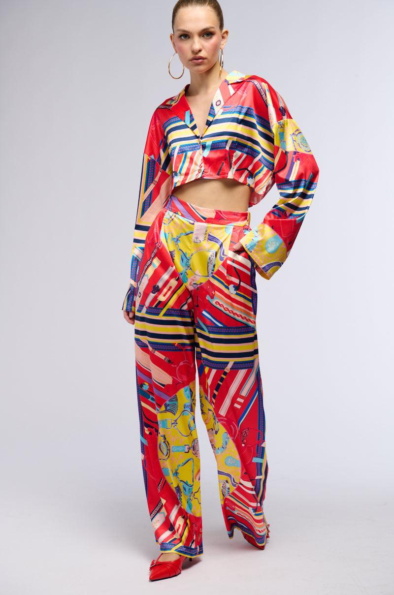 MULTI PRINTED PALAZZO PANT Product Image