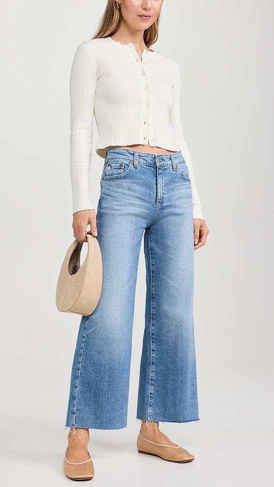 AG Saige Wide Leg Crop Jeans | Shopbop Product Image