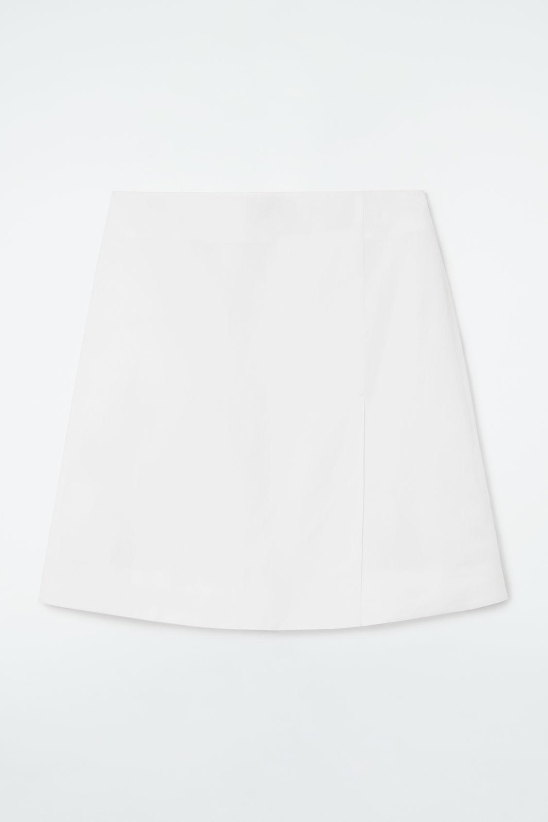 FRONT-PLEAT MINI SKIRT Product Image