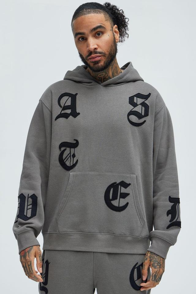 Tyson Wasted Youth Hoodie - Grey Product Image