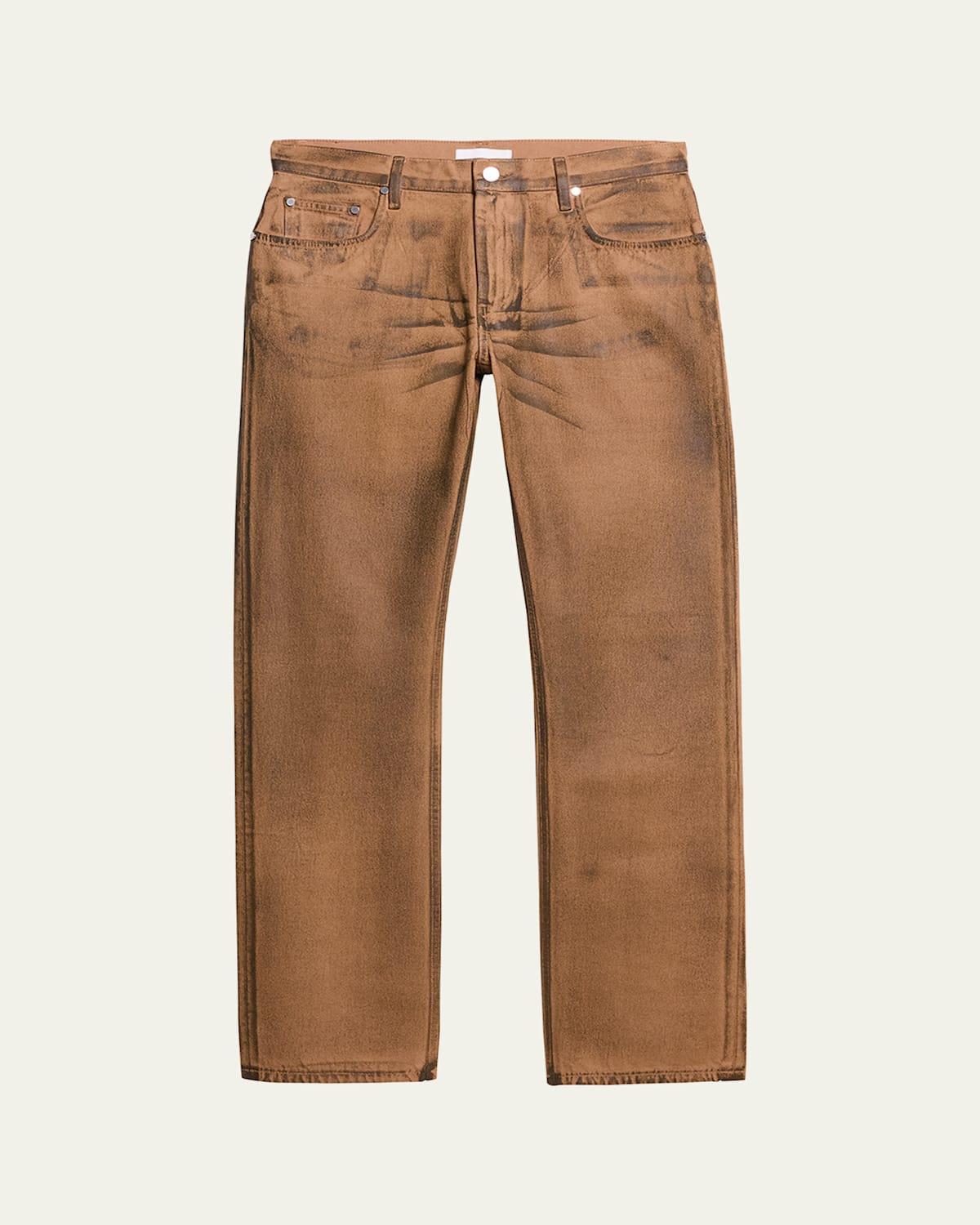 Mens Two-Tone Worker Jeans Product Image