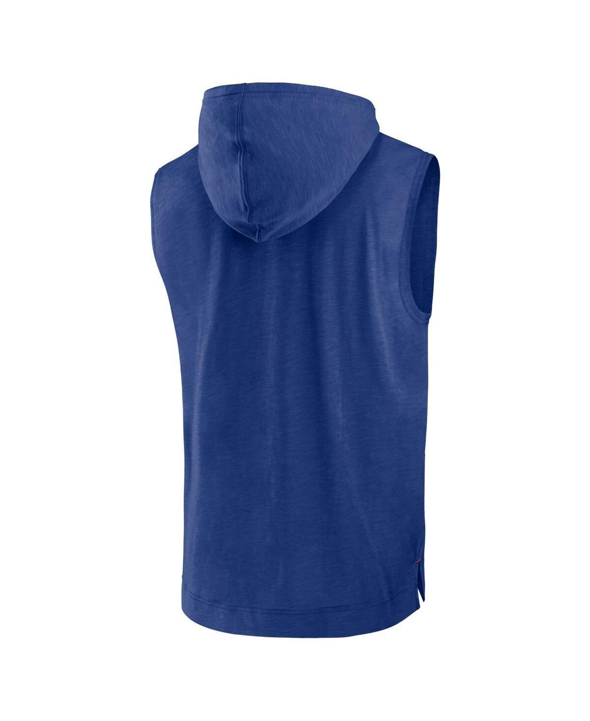 NIKE Men's  Royal New York Mets Athletic Sleeveless Hooded T-shirt Product Image