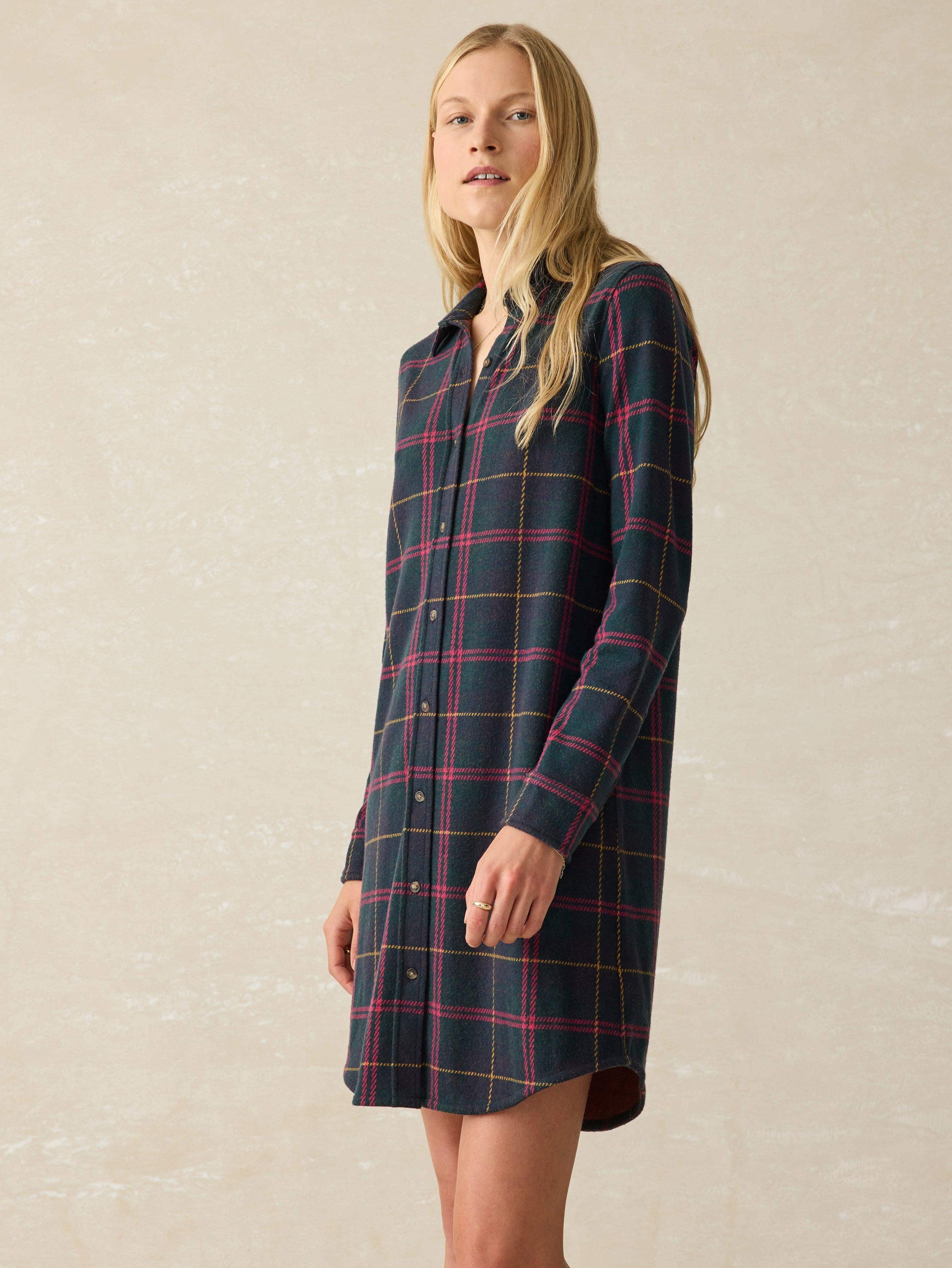 Legend™ Sweater Dress - Outer Limits Plaid Product Image