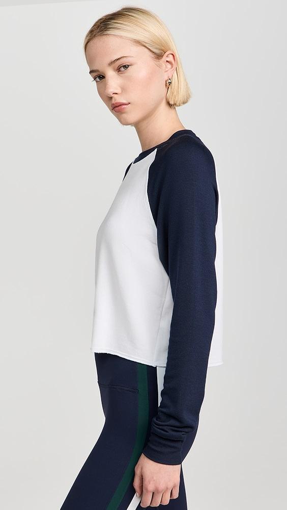 Splits59 Cropped Warm Up Fleece Sweatshirt | Shopbop Product Image