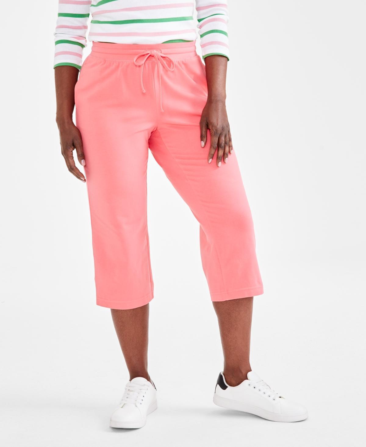 Style & Co Womens Mid Rise Capri Sweatpants, Created for Macys Product Image