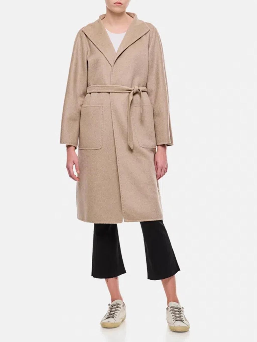 MAX MARA Coat Woman Beige Women In Cream Product Image