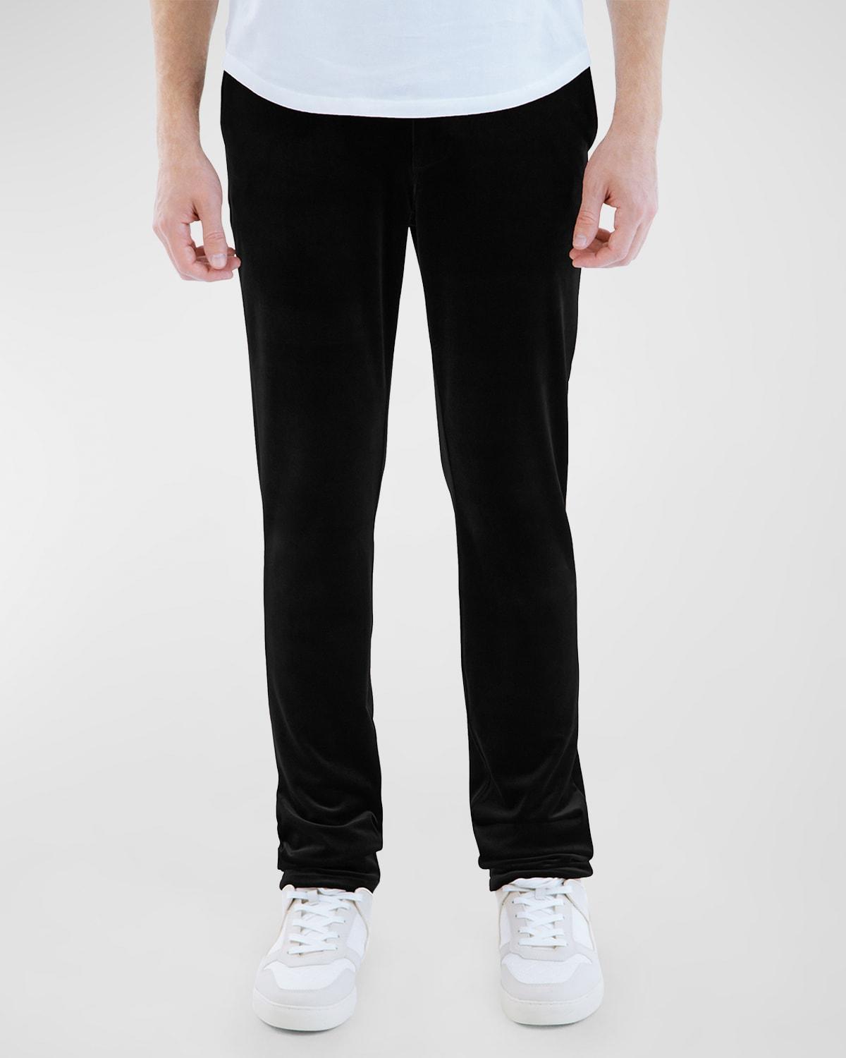 Mens Velvet Flat-Front Pants Product Image