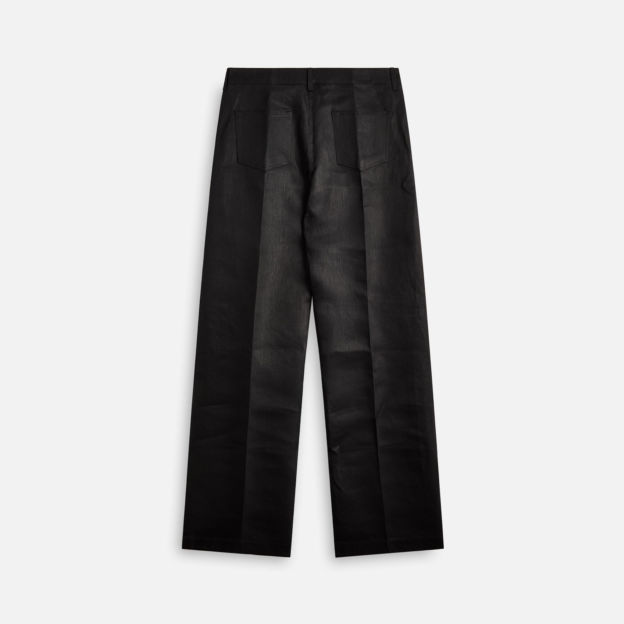 Rick Owens Geth Jeans - Black Male Product Image