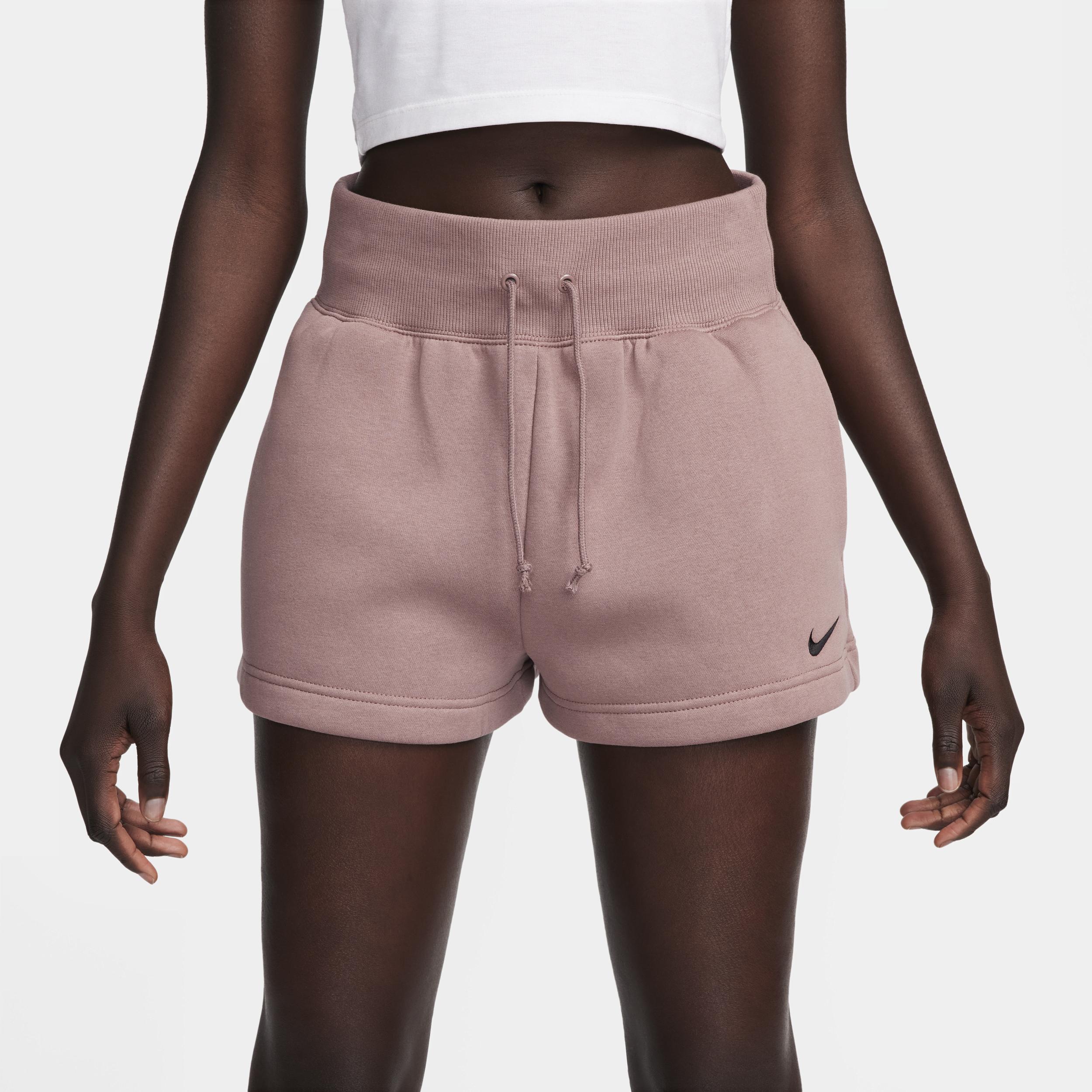 Nike Womens Sportswear Phoenix Fleece High-Waisted Loose Shorts Product Image