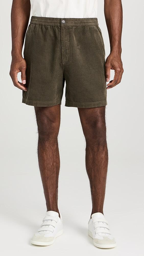 Alex Mill Pull on Easy Shorts in Fine Wale Cord 5.5" | Shopbop Product Image