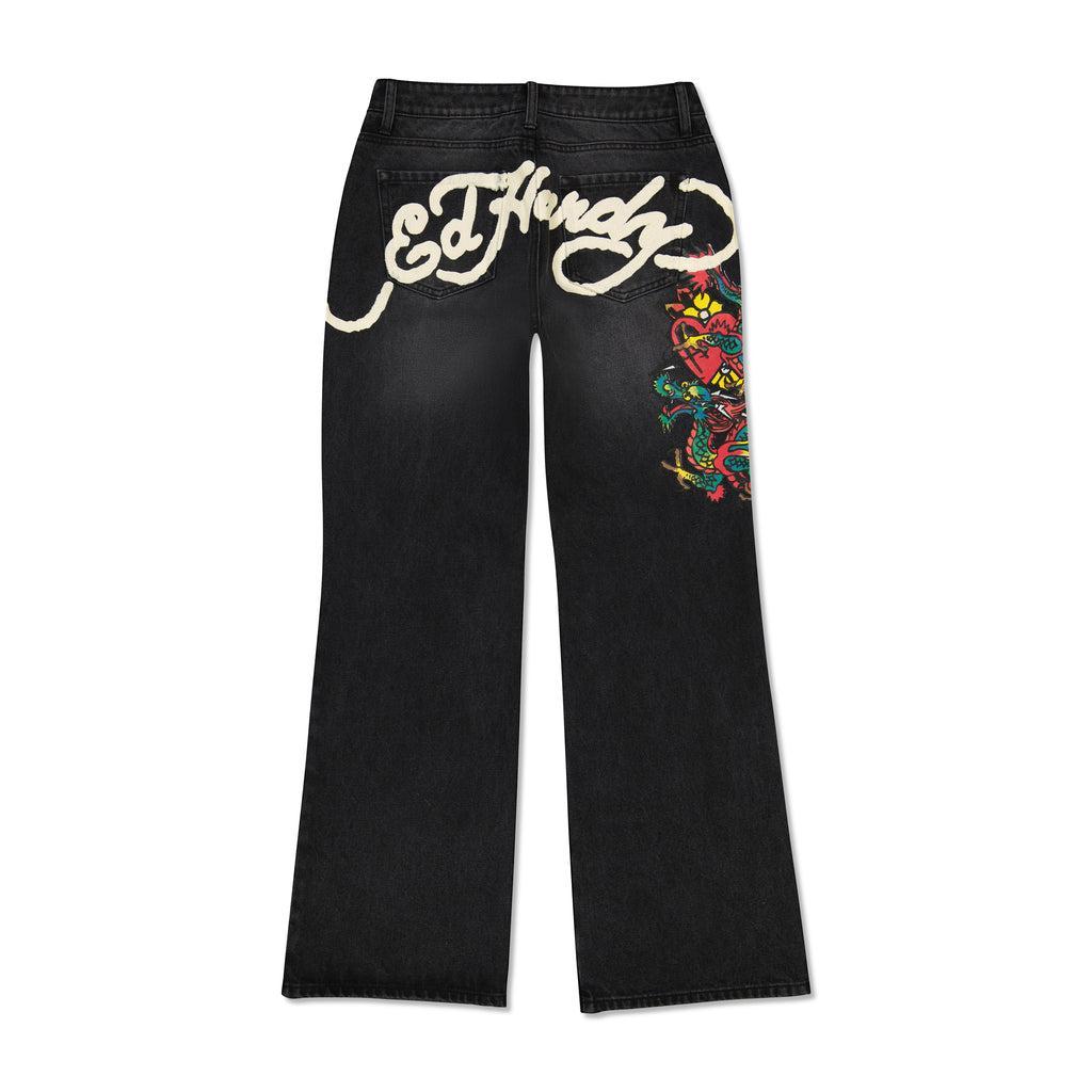 Dragon Low Waist Baggy Jean Product Image