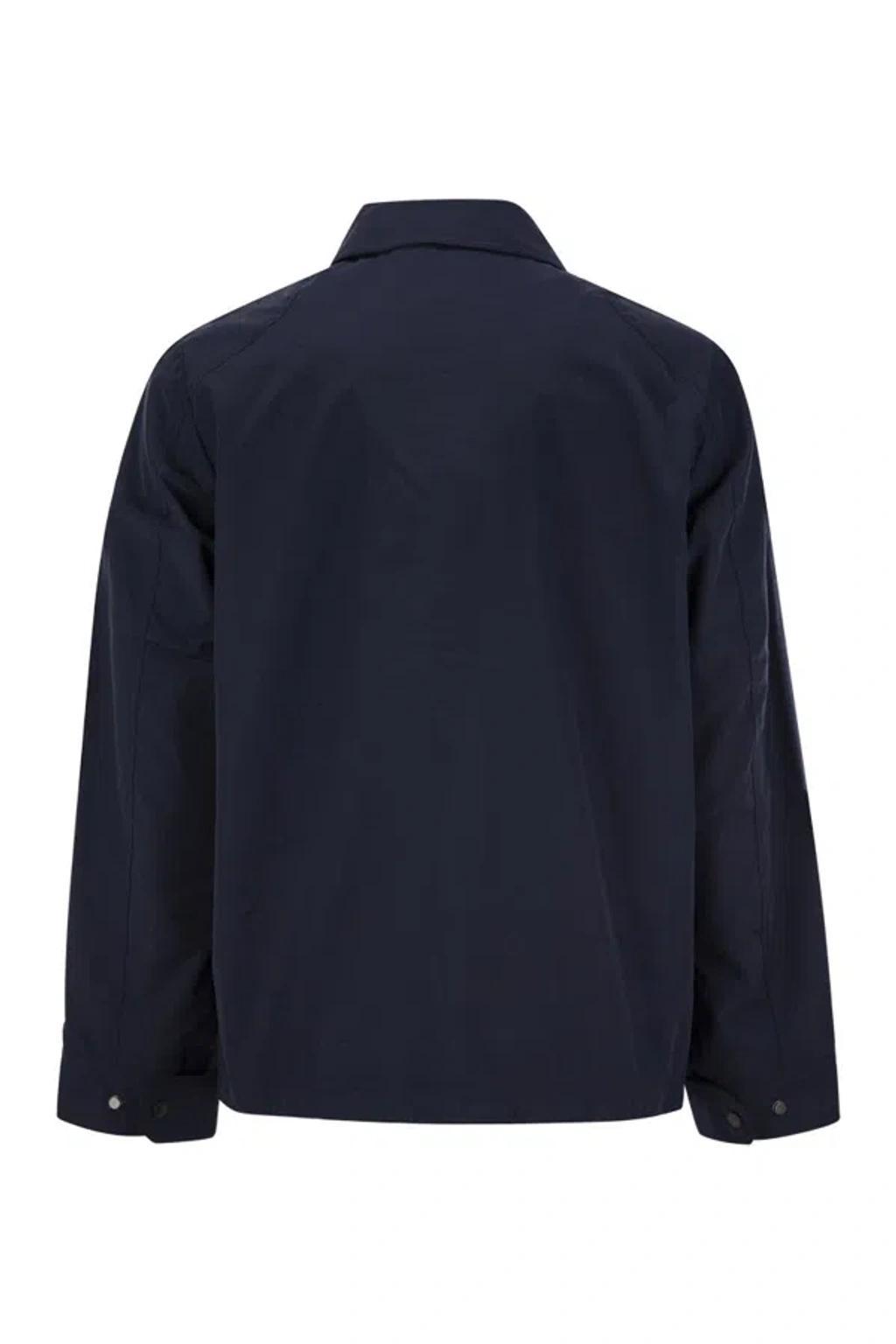 CANADA GOOSE Burnaby - Jacket With Classic Logo In Navy Product Image