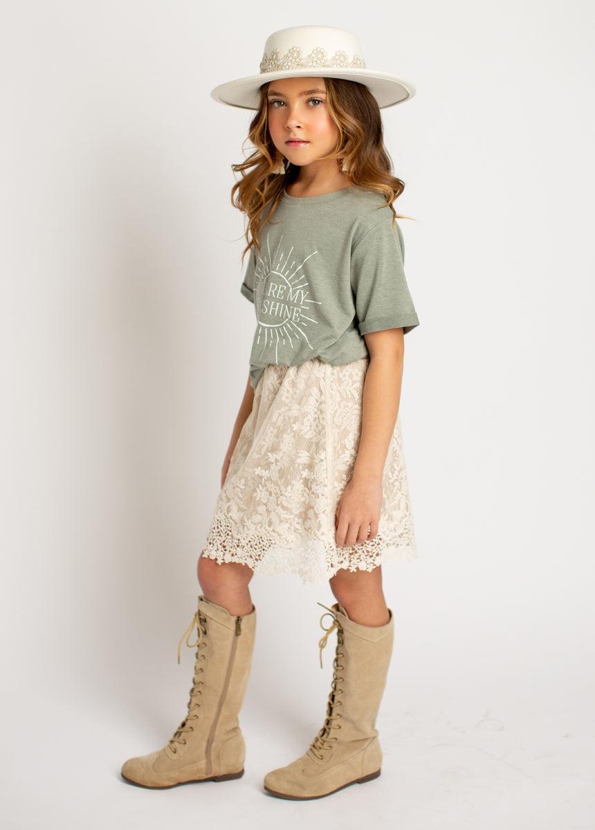 Vella Skirt in Cream product image