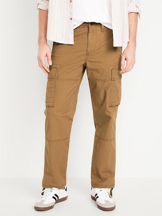 Loose Taper Cargo Ripstop Pants Product Image