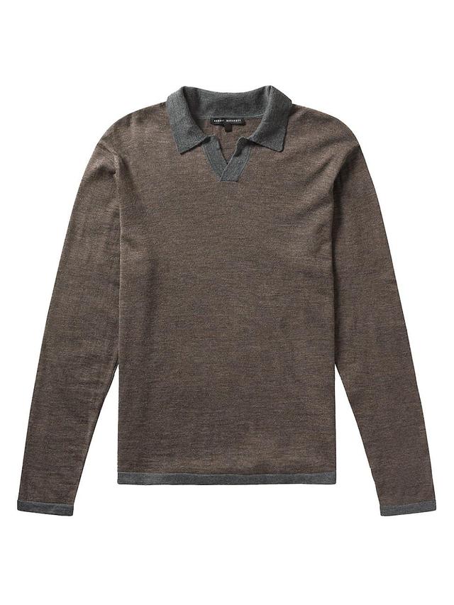 Mens Renwood Wool Polo Sweater Product Image