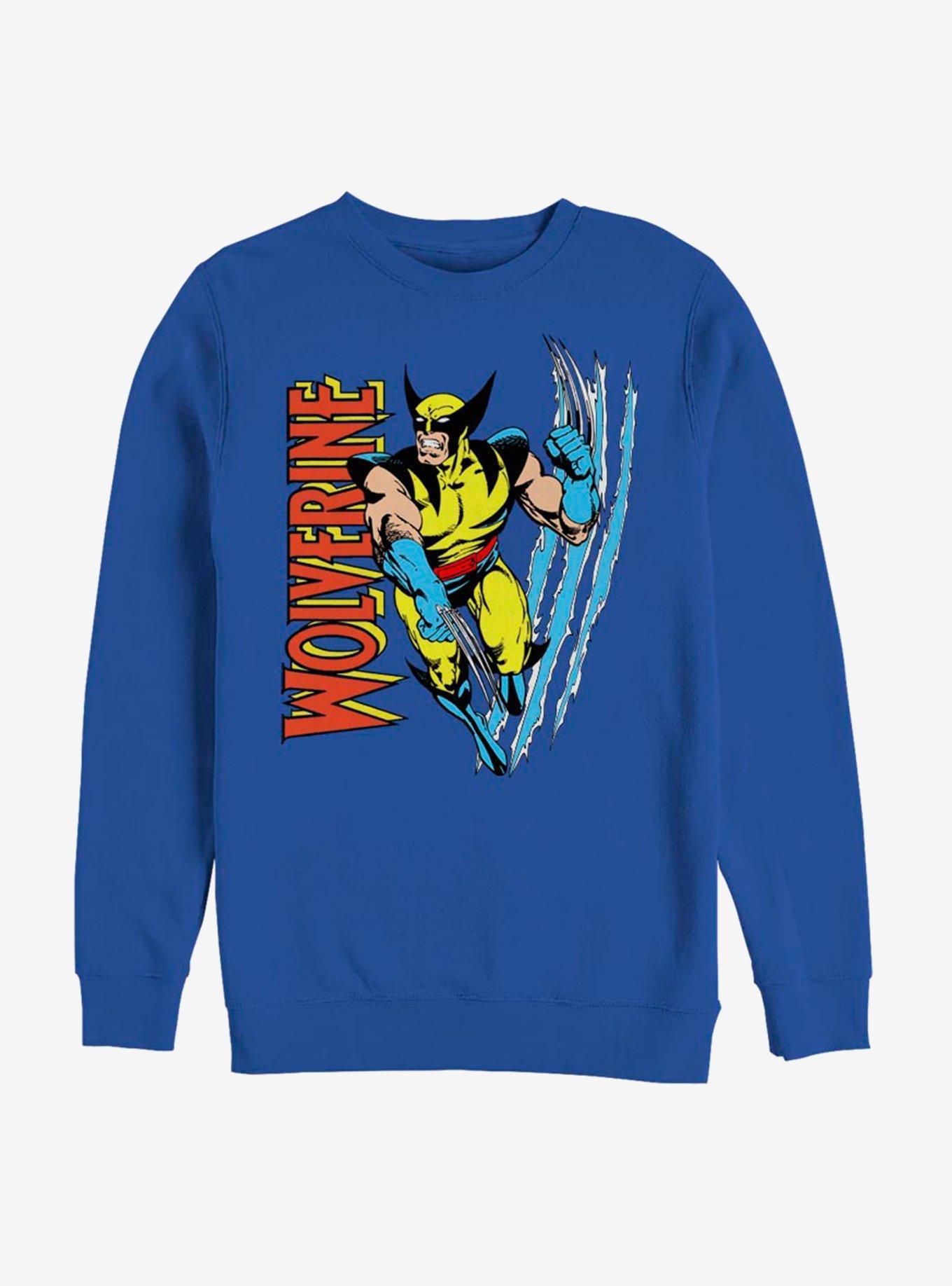 Marvel X-Men Wolverine Wolvie Claw Flip Sweatshirt Product Image