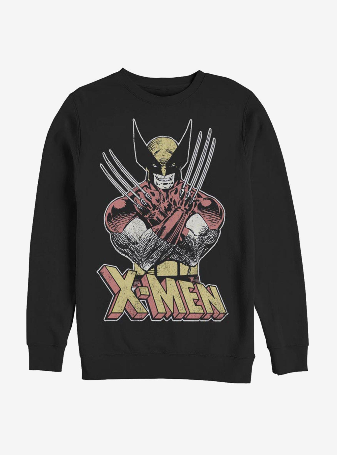 Marvel X-Men Wolverine Vintage Wolverine Sweatshirt Product Image